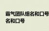 霸气团队组名和口号的组合方式 霸气团队组名和口号