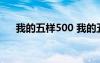 我的五样500 我的五样作文初中800字