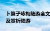 卜算子咏梅陆游全文 卜算子咏梅原文翻译以及赏析陆游