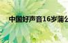 中国好声音16岁蒲公英在飞 蒲公英在飞