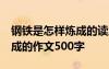 钢铁是怎样炼成的读后感50字 钢铁是怎样炼成的作文500字