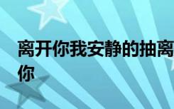 离开你我安静的抽离歌词 散文:下定决心离开你