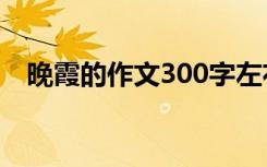 晚霞的作文300字左右怎么写 晚霞的作文