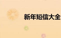 新年短信大全 新年短信摘抄