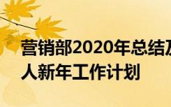 营销部2020年总结及2021年规划 营销部个人新年工作计划