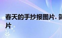 春天的手抄报图片. 简单漂亮 春天的手抄报图片