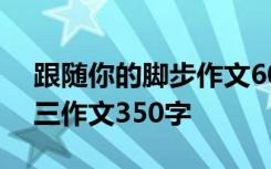 跟随你的脚步作文600初中 跟随你的脚步初三作文350字