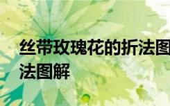 丝带玫瑰花的折法图解视频 丝带玫瑰花的折法图解