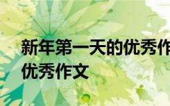 新年第一天的优秀作文400字 新年第一天的优秀作文