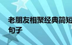 老朋友相聚经典简短感言 老朋友相聚的优美句子