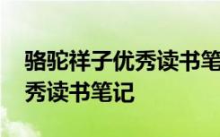 骆驼祥子优秀读书笔记范文 《骆驼祥子》优秀读书笔记