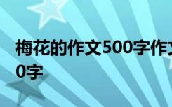 梅花的作文500字作文 梅花的作文：梅花_650字