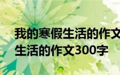 我的寒假生活的作文300字三年级 我的寒假生活的作文300字