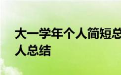 大一学年个人简短总结100 大一学生学年个人总结