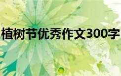 植树节优秀作文300字 植树节植树作文300字