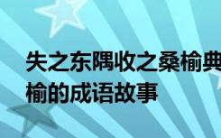 失之东隅收之桑榆典故简短 失之东隅收之桑榆的成语故事