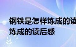 钢铁是怎样炼成的读后感700字 钢铁是怎样炼成的读后感