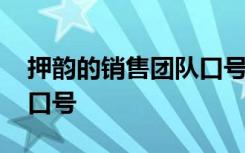 押韵的销售团队口号怎么写 押韵的销售团队口号