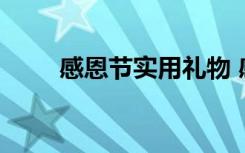 感恩节实用礼物 感恩节礼物有哪些