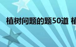 植树问题的题50道 植树问题练习题及答案