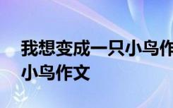 我想变成一只小鸟作文200字 我想变成一只小鸟作文