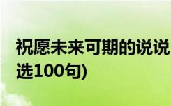 祝愿未来可期的说说 祝愿未来可期的句子(精选100句)