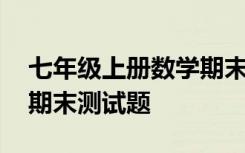 七年级上册数学期末测试卷 七年级数学上册期末测试题