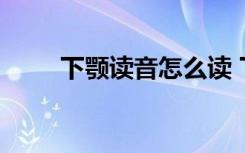 下颚读音怎么读 下颚的解释及造句