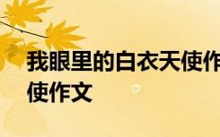 我眼里的白衣天使作文600 我眼里的白衣天使作文