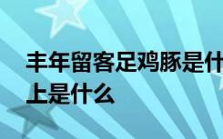 丰年留客足鸡豚是什么意思 丰年留客足鸡豚上是什么