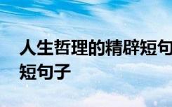 人生哲理的精辟短句子英文 人生哲理的精辟短句子