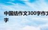 中国结作文300字作文 我家的中国结作文800字