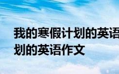 我的寒假计划的英语作文五句话 我的寒假计划的英语作文