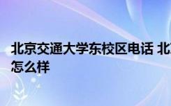 北京交通大学东校区电话 北京交通大学东校区地址校园环境怎么样