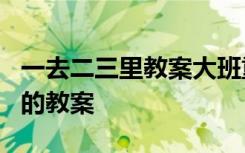 一去二三里教案大班重点难点 《一去二三里》的教案