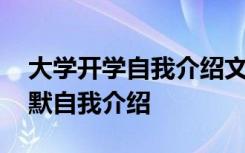 大学开学自我介绍文案 大学新生开学简短幽默自我介绍