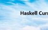 Haskell Curry（haskell）