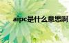 aipc是什么意思啊（apc是什么意思）