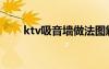 ktv吸音墙做法图解（ktv吸音材料）