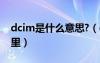 dcim是什么意思?（dcim是什么意思在手机里）