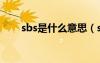 sbs是什么意思（sbsetting是什么）