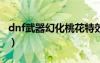 dnf武器幻化桃花特效怎么弄?（dnf桃花特效）