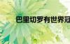 巴里切罗有世界冠军吗（巴里切罗）