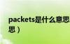 packets是什么意思中文（packet是什么意思）