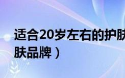 适合20岁左右的护肤大牌（适合20岁用的护肤品牌）