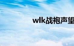 wlk战袍声望（声望战袍）