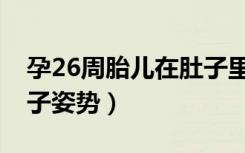 孕26周胎儿在肚子里翻滚（孕26周胎儿在肚子姿势）