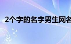 2个字的名字男生网名（2个字的名字男生）