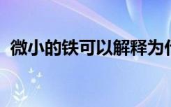 微小的铁可以解释为什么一些冰山是绿色的